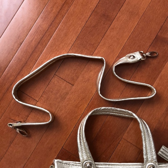 The SAK gold leather bag - Picture 7 of 7